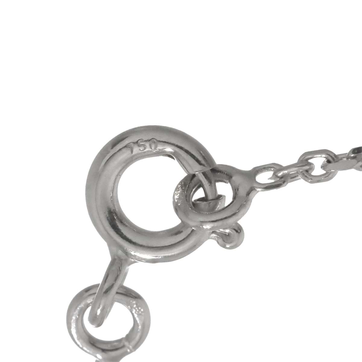 Camelia Necklace Diamond 18K White Gold 750