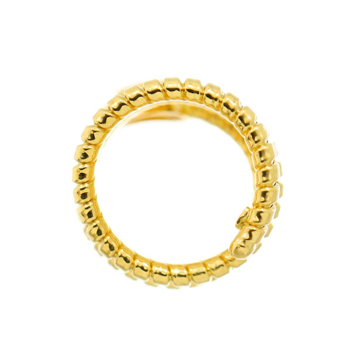 Diamond 0.20ct/0.18ct Ring 18K YG Yellow Gold 750 2.75-3(US)