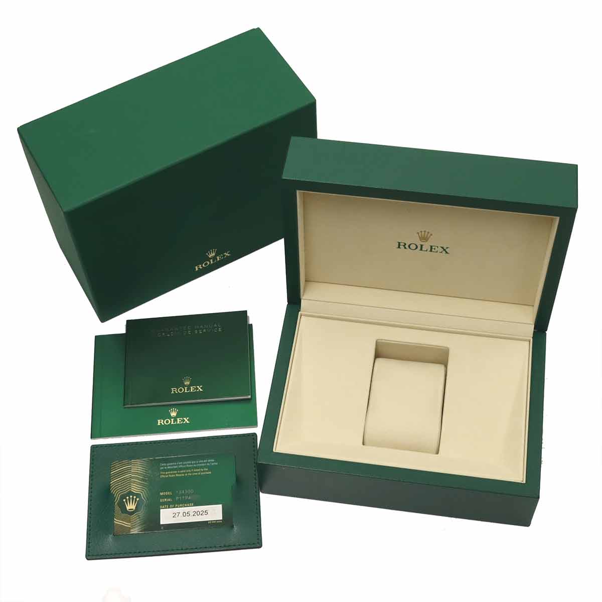 Oyster Perpetual 134300 Serial Random Automatic Black Dial