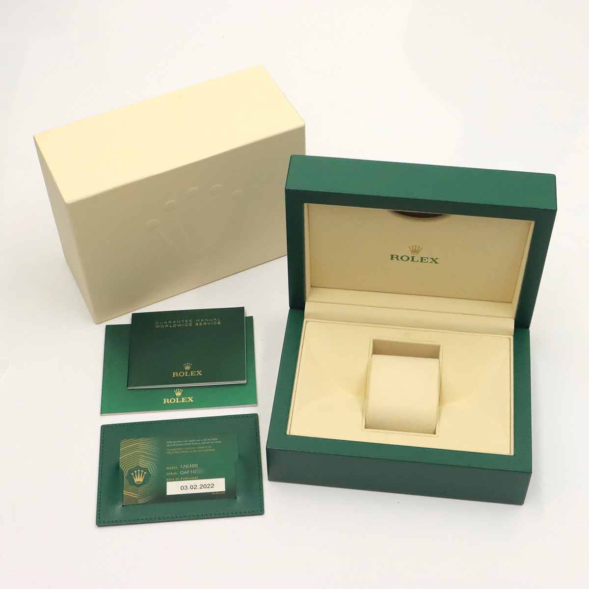 Datejust 41 Automatic 126300 Serial Random Slate Dial