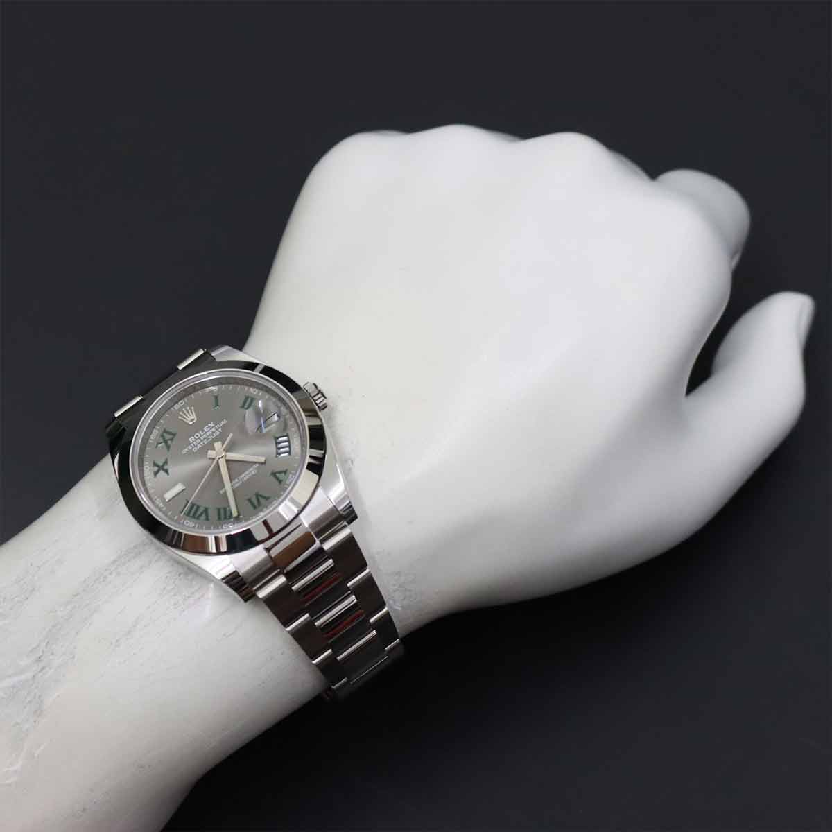 Datejust 41 Automatic 126300 Serial Random Slate Dial