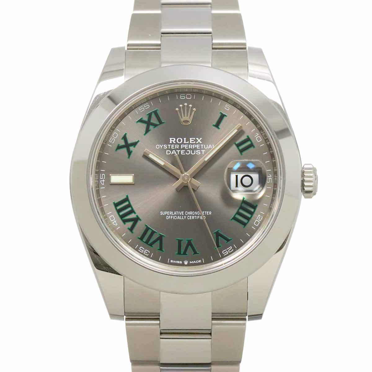 Datejust 41 Automatic 126300 Serial Random Slate Dial