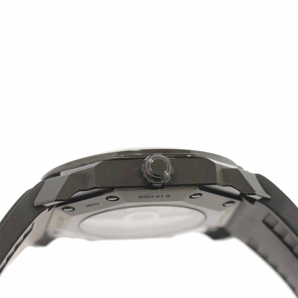 Octo BGO41S Black Dial Automatic Mens Date Wrist Watch