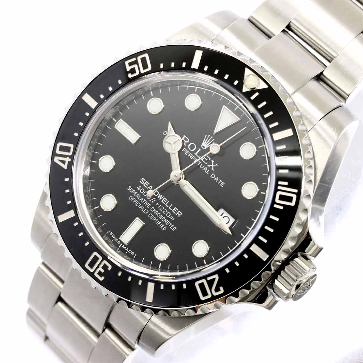 Sea-Dweller 4000 116600 Random Roulette Date Black Dial Mens