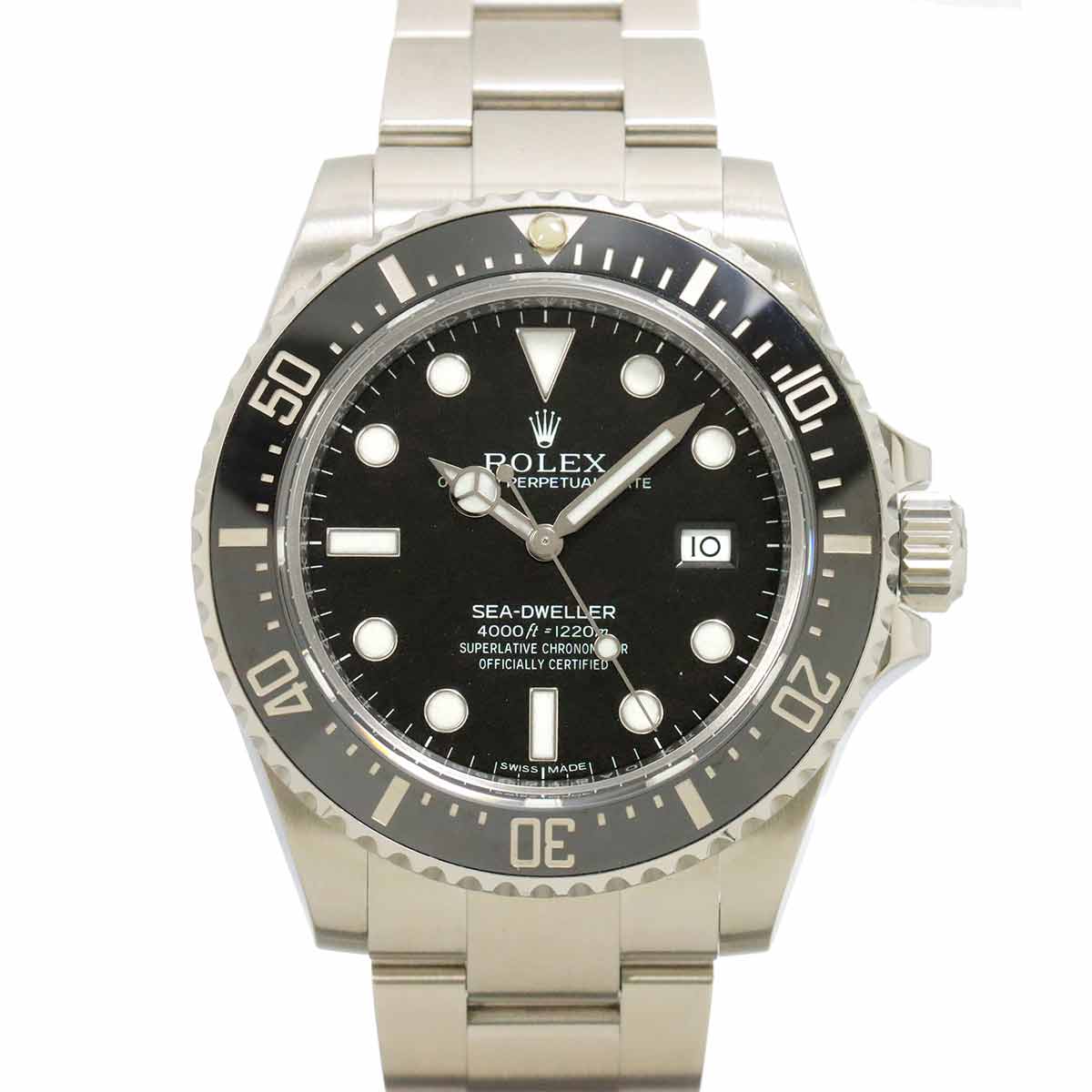 Sea-Dweller 4000 116600 Random Roulette Date Black Dial Mens