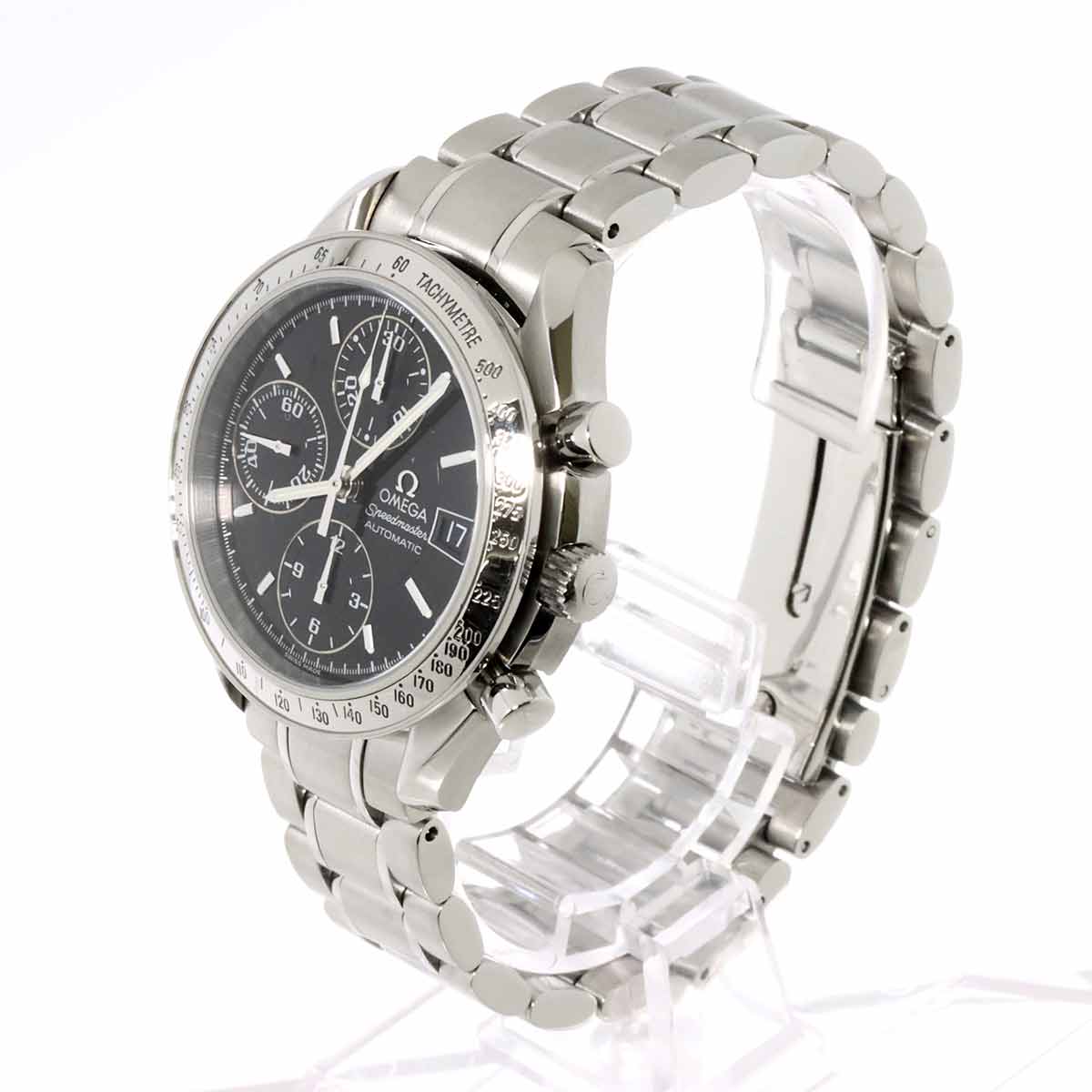 Speedmaster Date 3513.50 Chronograph Automatic Black Dial Mens