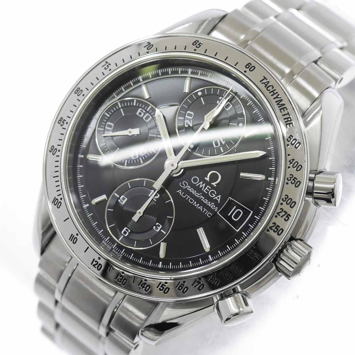 Speedmaster Date 3513.50 Chronograph Automatic Black Dial Mens