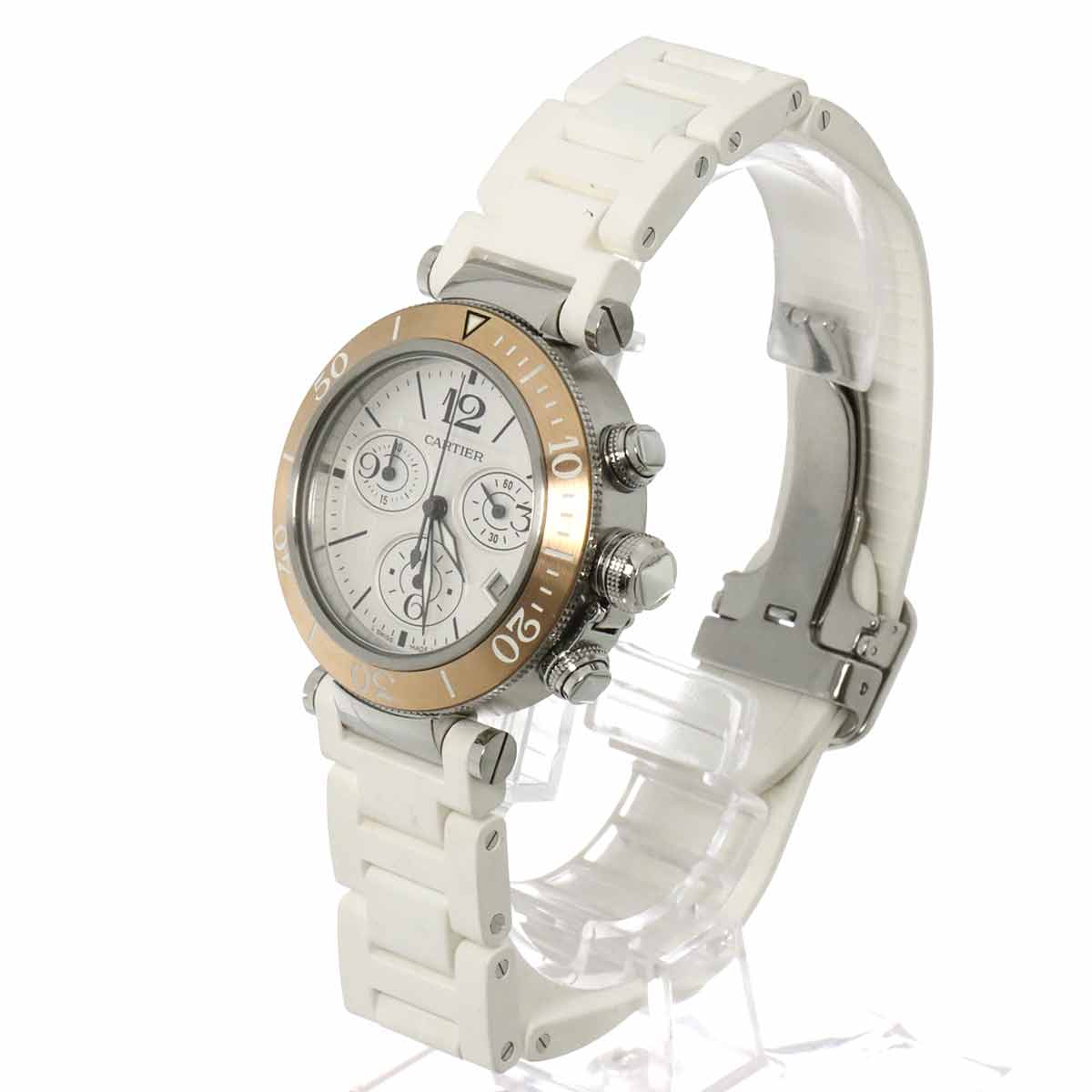 Pasha Seatimer Chronograph W3140004 PG Automatic Silver Boys