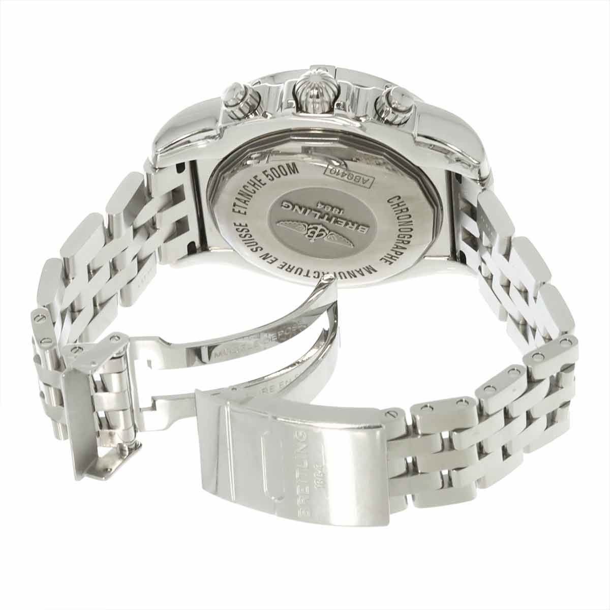 Chronomat GMT AB0410 Date Black Dial Men's Watch