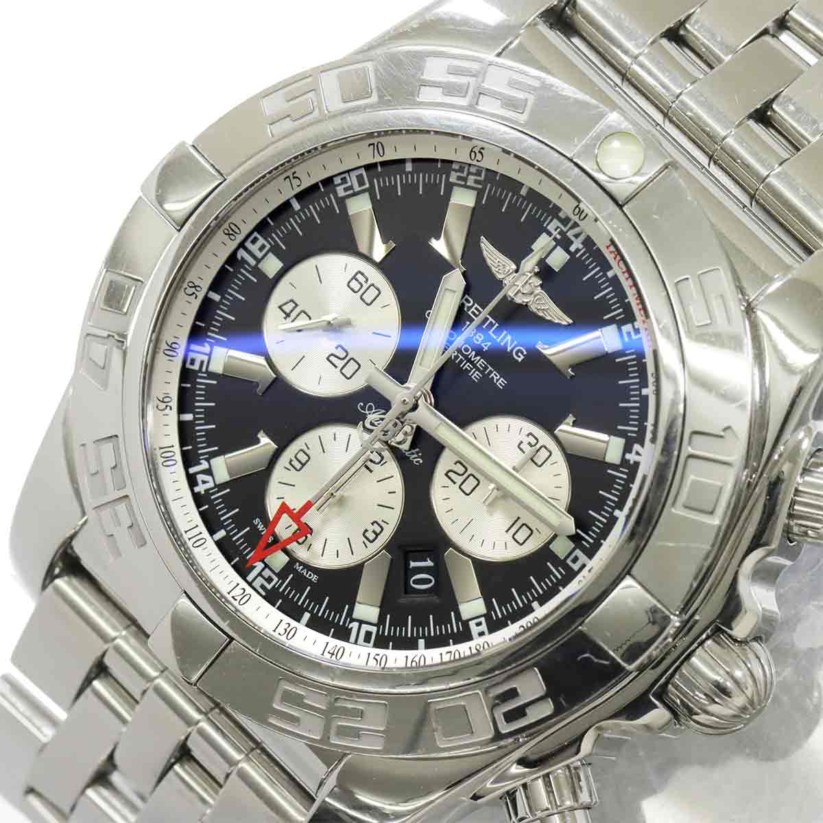 Chronomat GMT AB0410 Date Black Dial Men's Watch