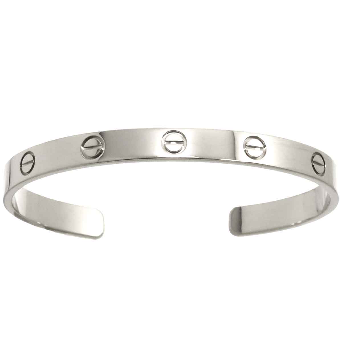 Love Bracelet Open 18K White Gold 750 Size18