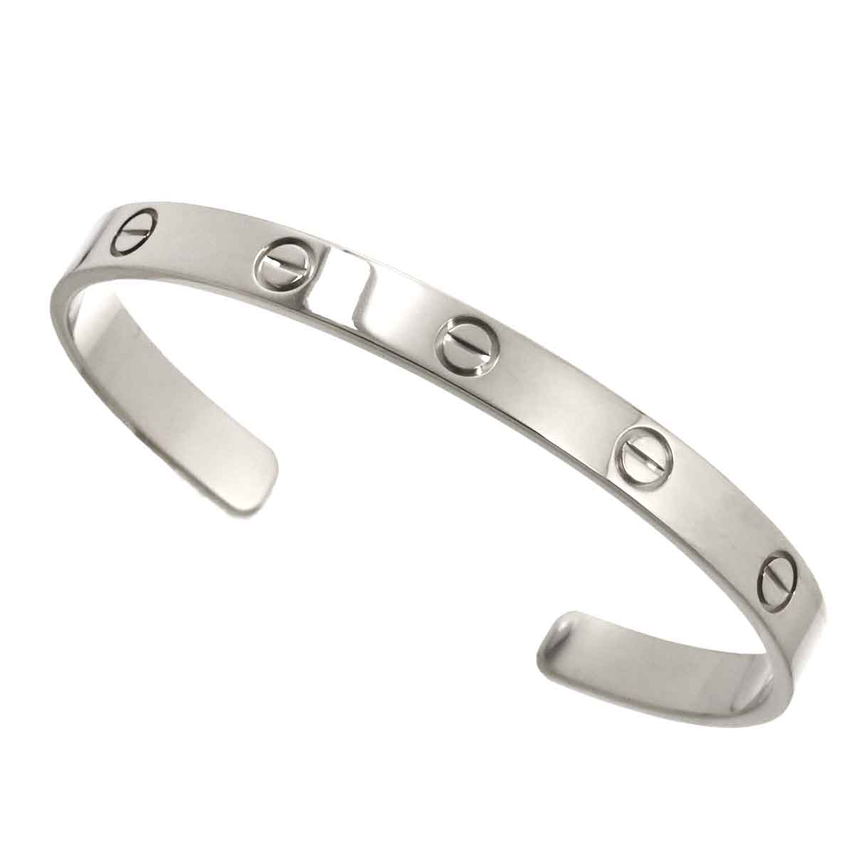 Love Bracelet Open 18K White Gold 750 Size18