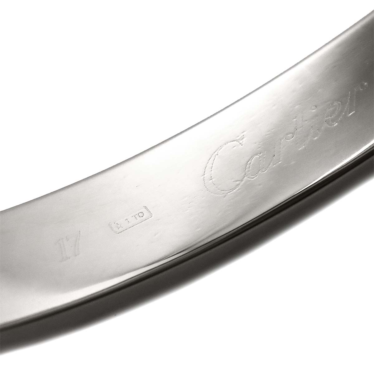 Love Bracelet Bangle 18K WG 750 Size17