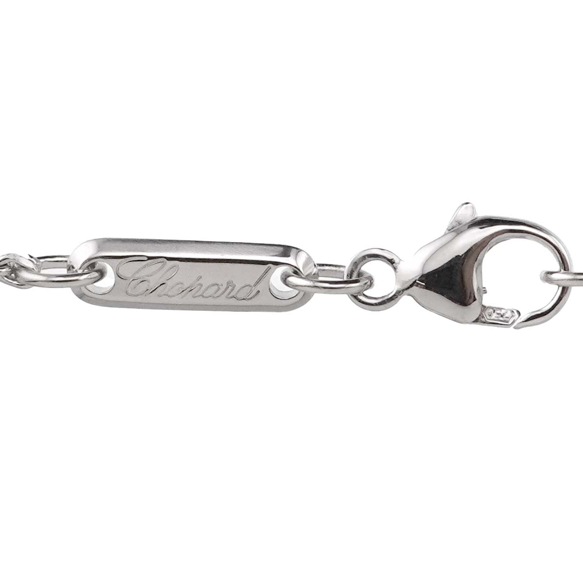 Happy Diamond Scorpio Necklace 18K White Gold 750