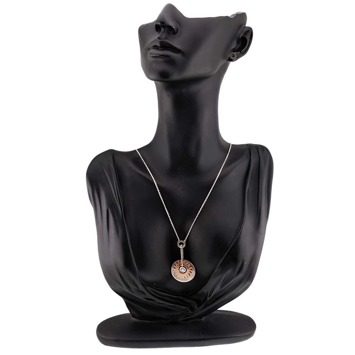 Happy Diamond Necklace 18K WG PG 750