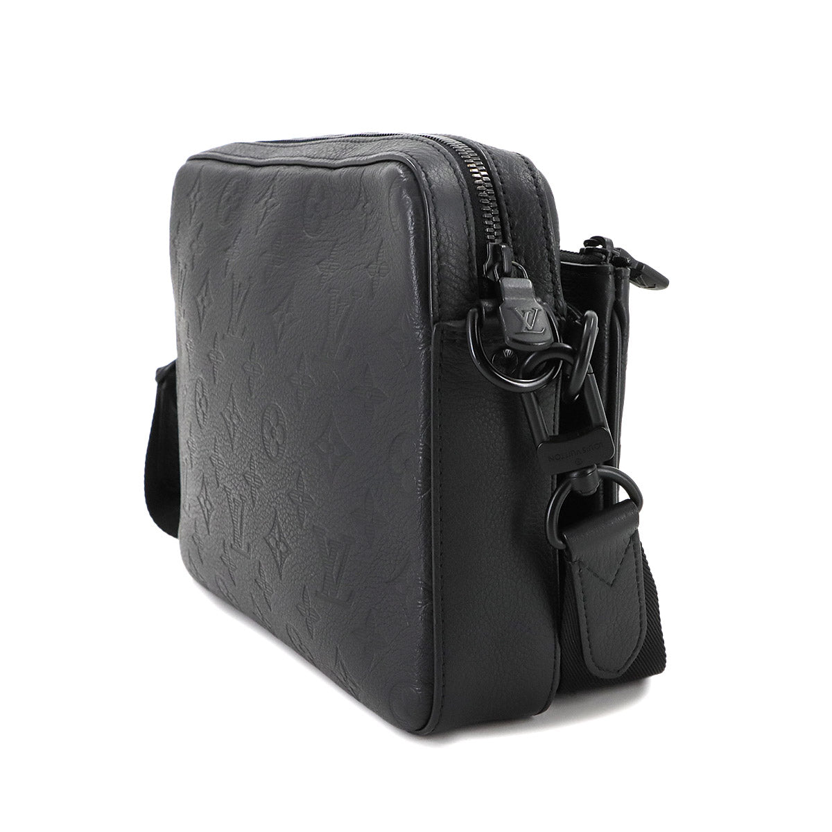 Monogram Shadow Trio Messenger Shoulder Bag Noir M44602