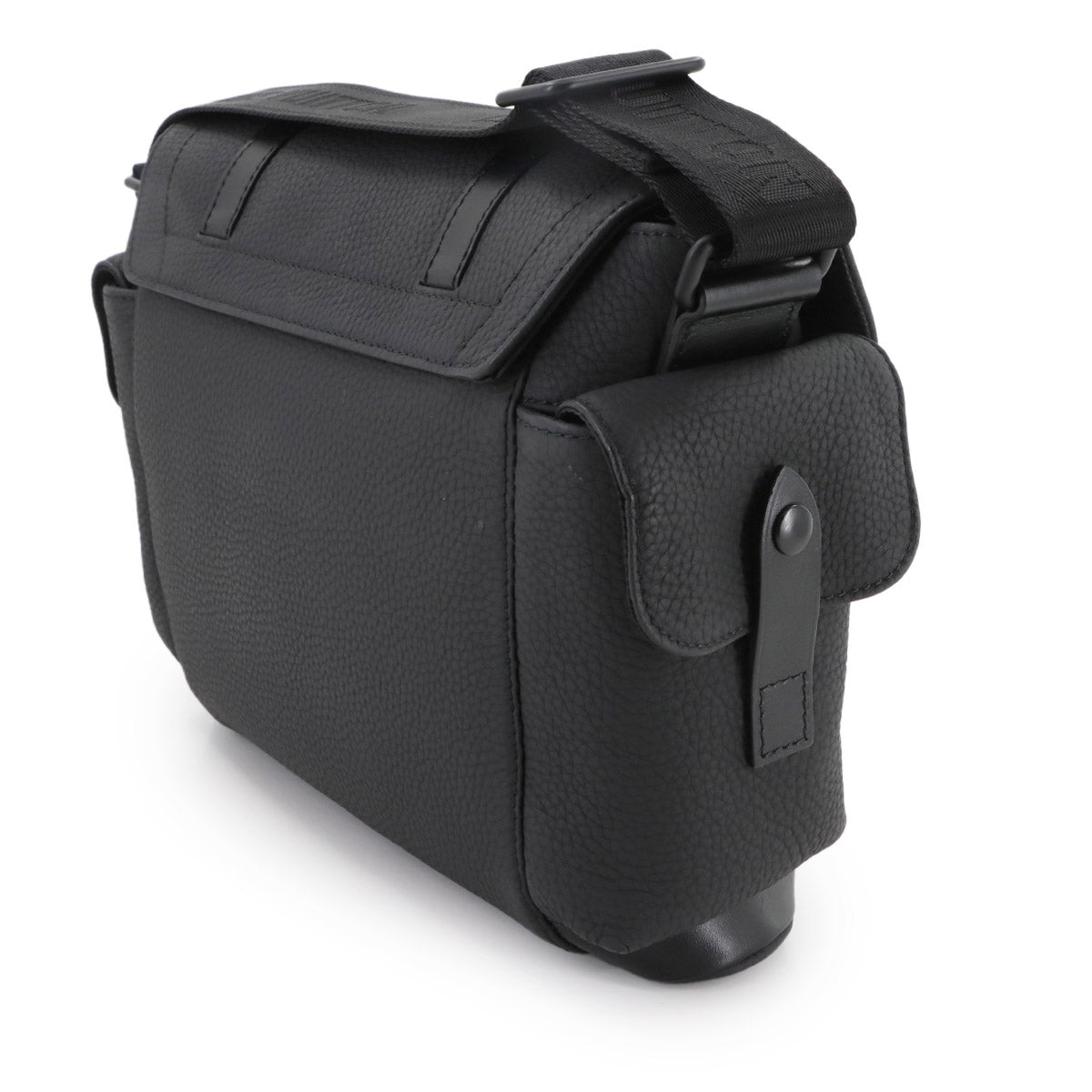 Christopher Messenger Shoulder Bag Leather Noir M58476