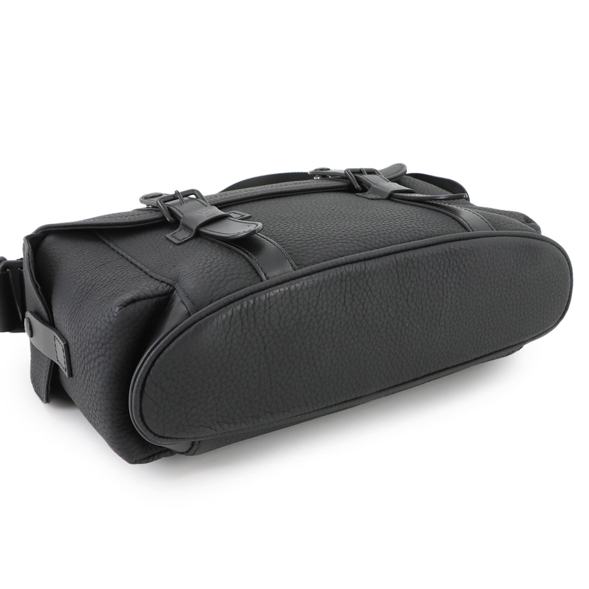 Christopher Messenger Shoulder Bag Leather Noir M58476