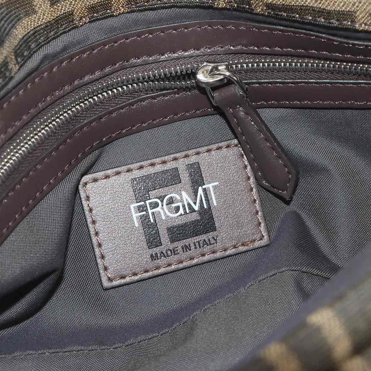 Fragment Zucca Baguette Foldable 2way Tote Bag Canvas 8BH418