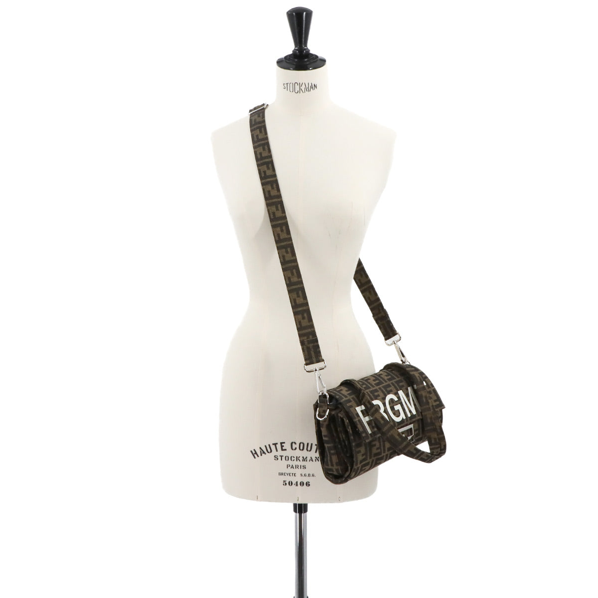 Fragment Zucca Baguette Foldable 2way Tote Bag Canvas 8BH418