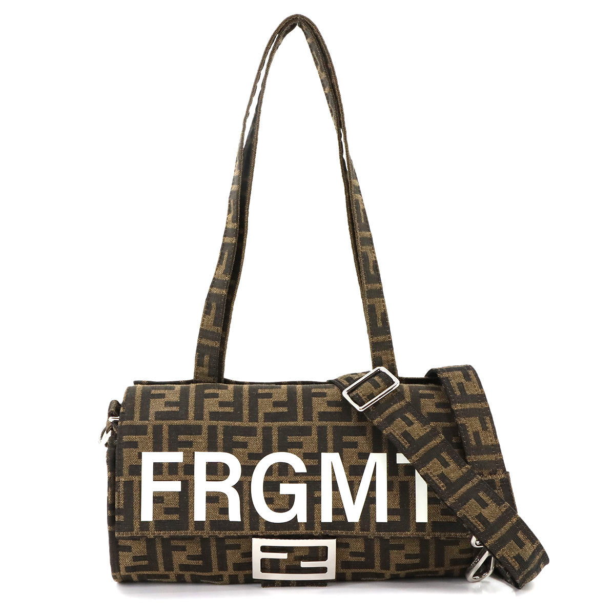 Fragment Zucca Baguette Foldable 2way Tote Bag Canvas 8BH418