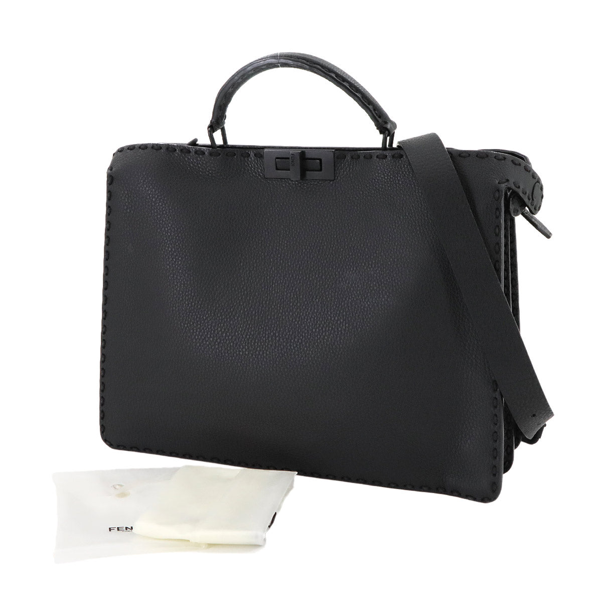 Selleria Peekaboo Iseeu Medium Briefcase Shoulder Bag 7VA529