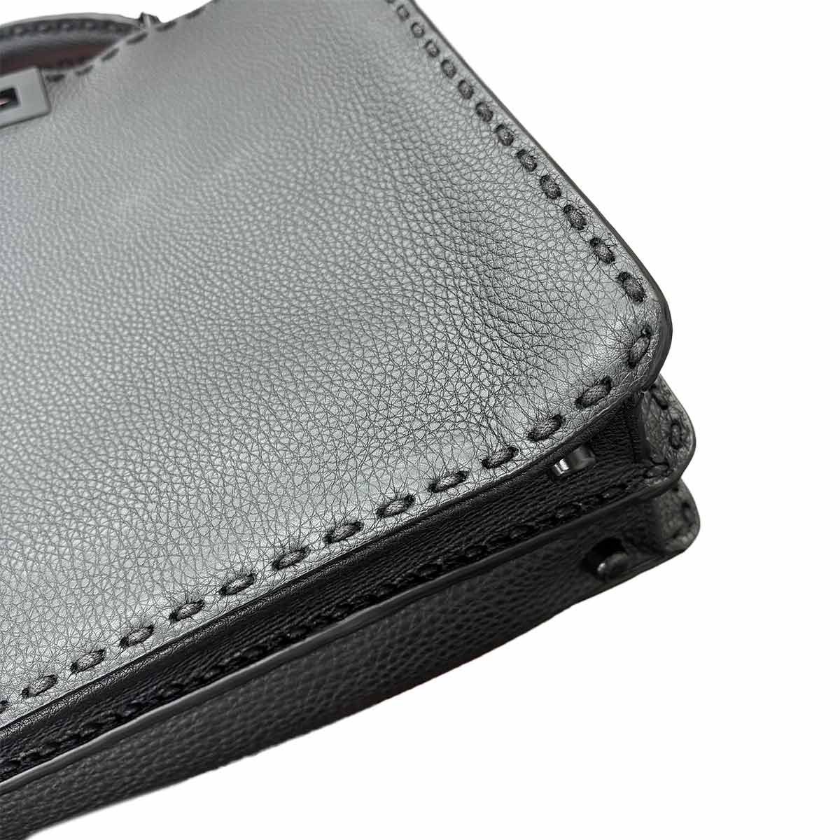 Selleria Peekaboo Iseeu Medium Briefcase Shoulder Bag 7VA529