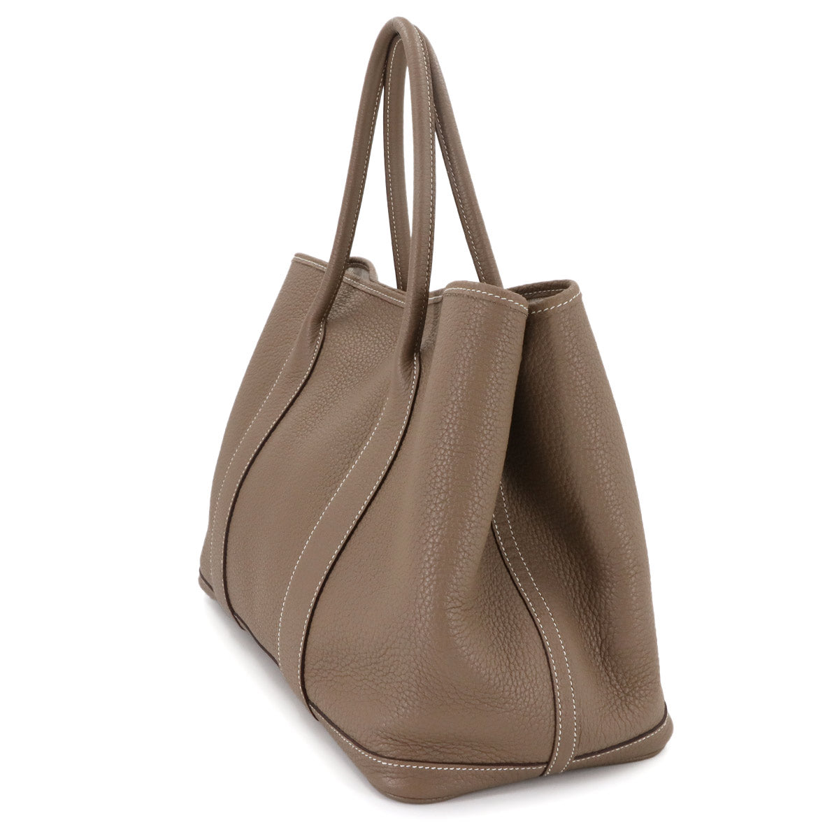 Garden Party 36 PM Tote Bag Negonda Leather Etoupe Purse