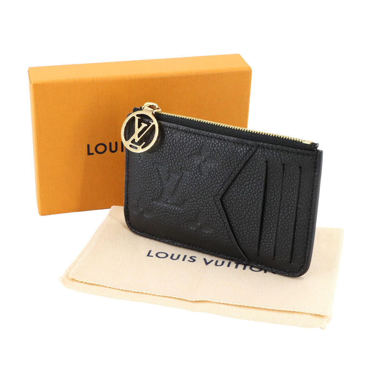 Monogram Empreinte Romy Card Holder Noir M81883