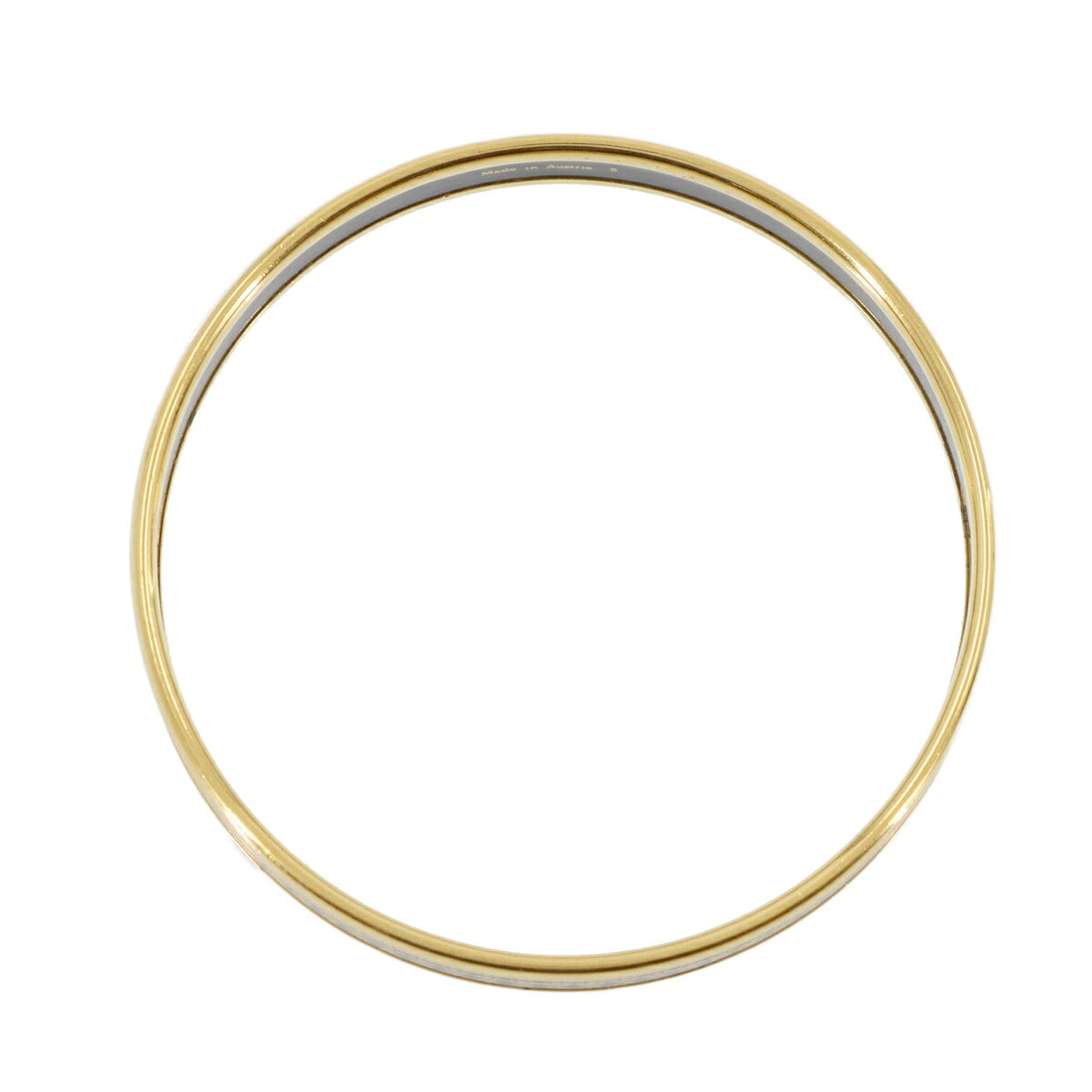 Email PM Bangle Bracelet Gold Black Accessory