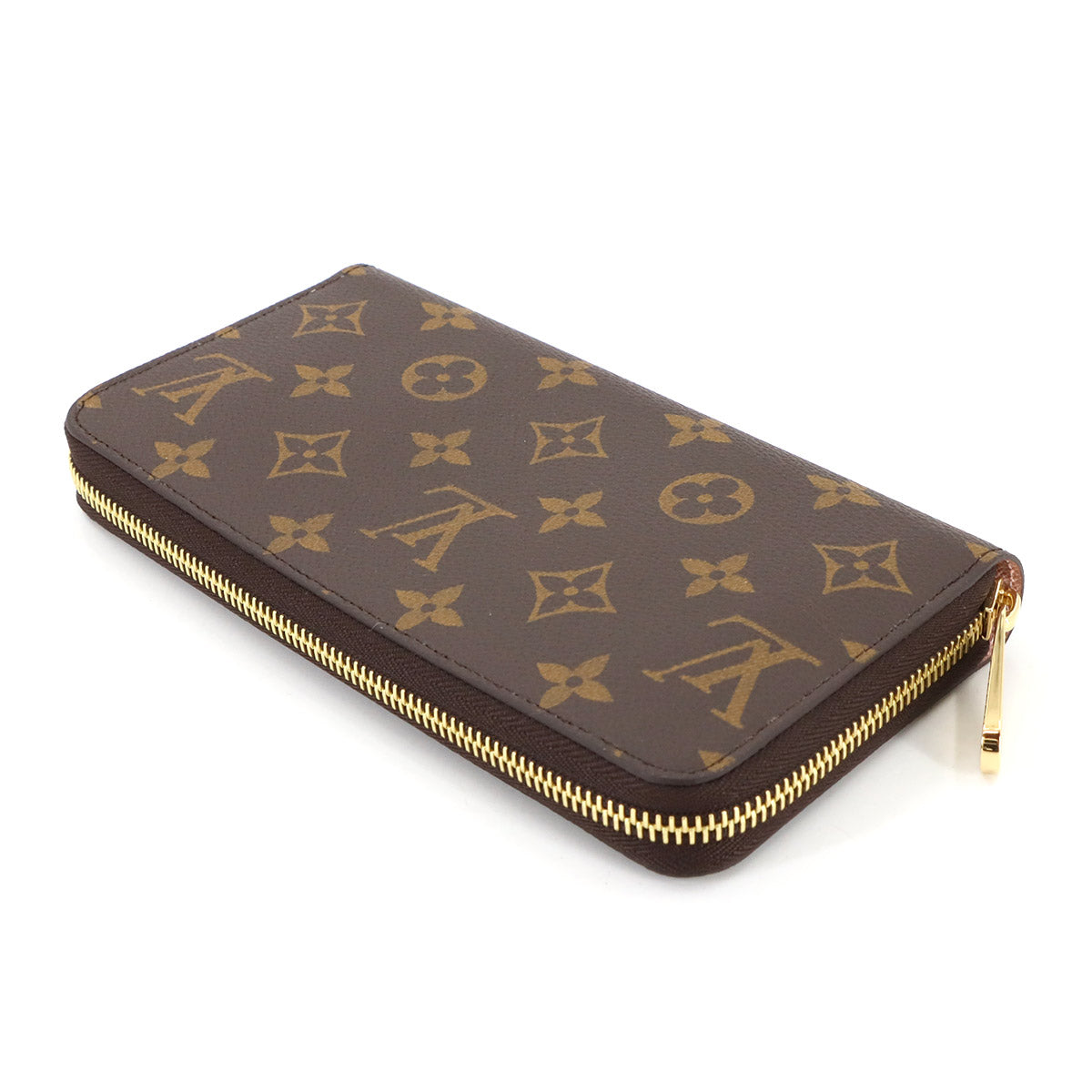 Monogram Zippy Wallet Brown Rose Ballerine M41894