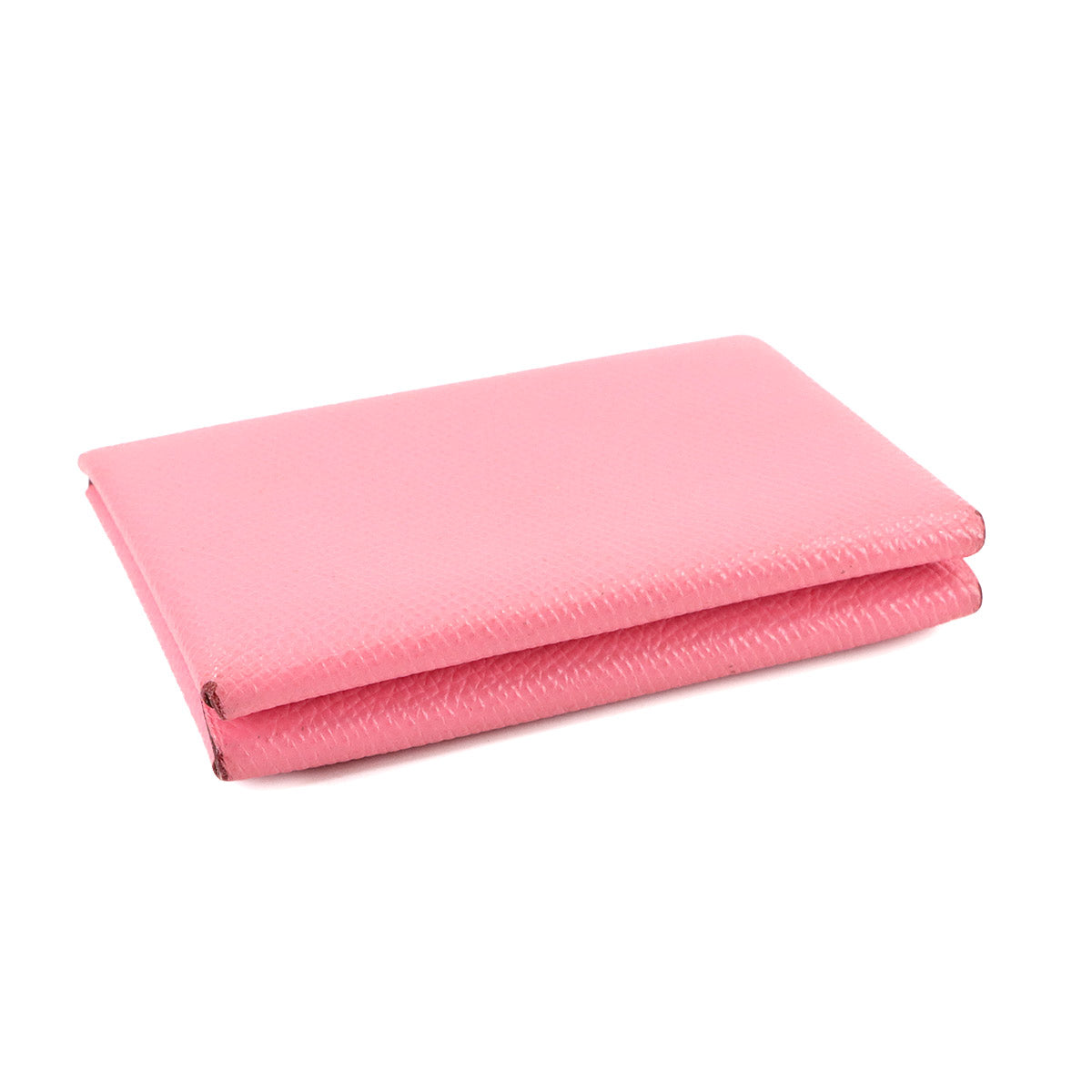 Calvi Duo Card Case Epsom Rose Confetti Purse
