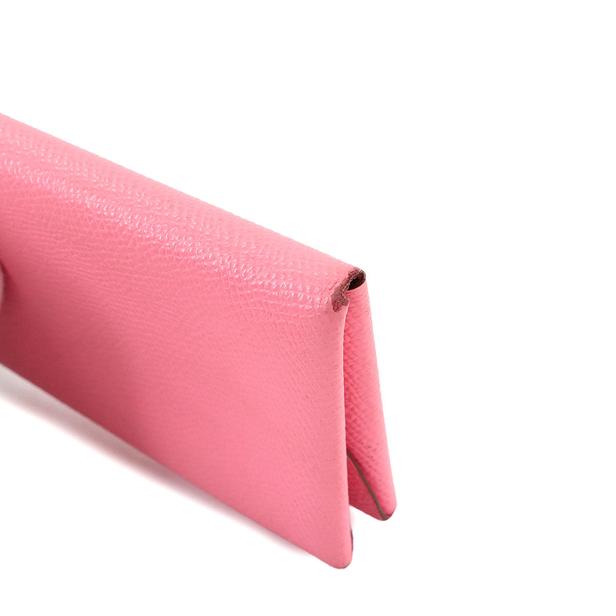 Calvi Duo Card Case Epsom Rose Confetti Purse