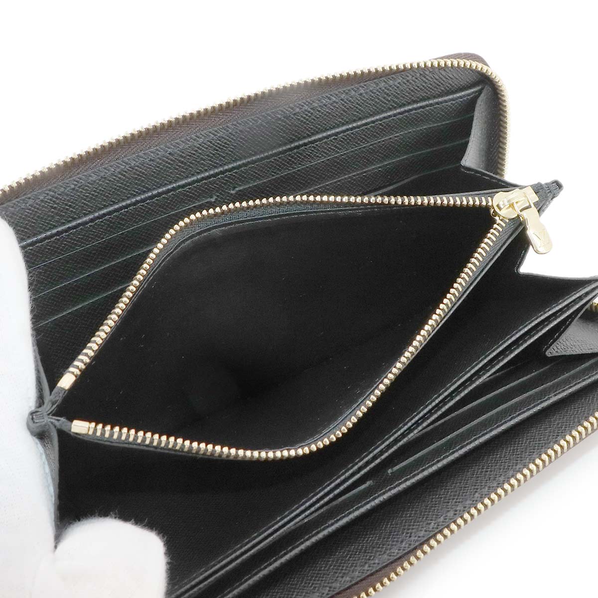 Giant Monogram Reverse Zippy Wallet Brown M69353 Purse