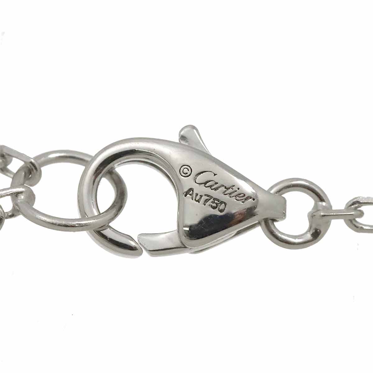 d Amour Diamond 3P Bracelet 18K White Gold 750