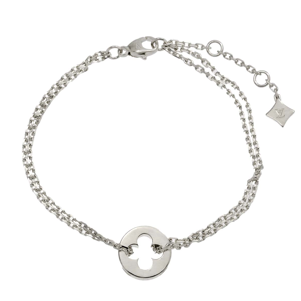 EMPREINTE Chain Bracelet 18K White Gold 750
