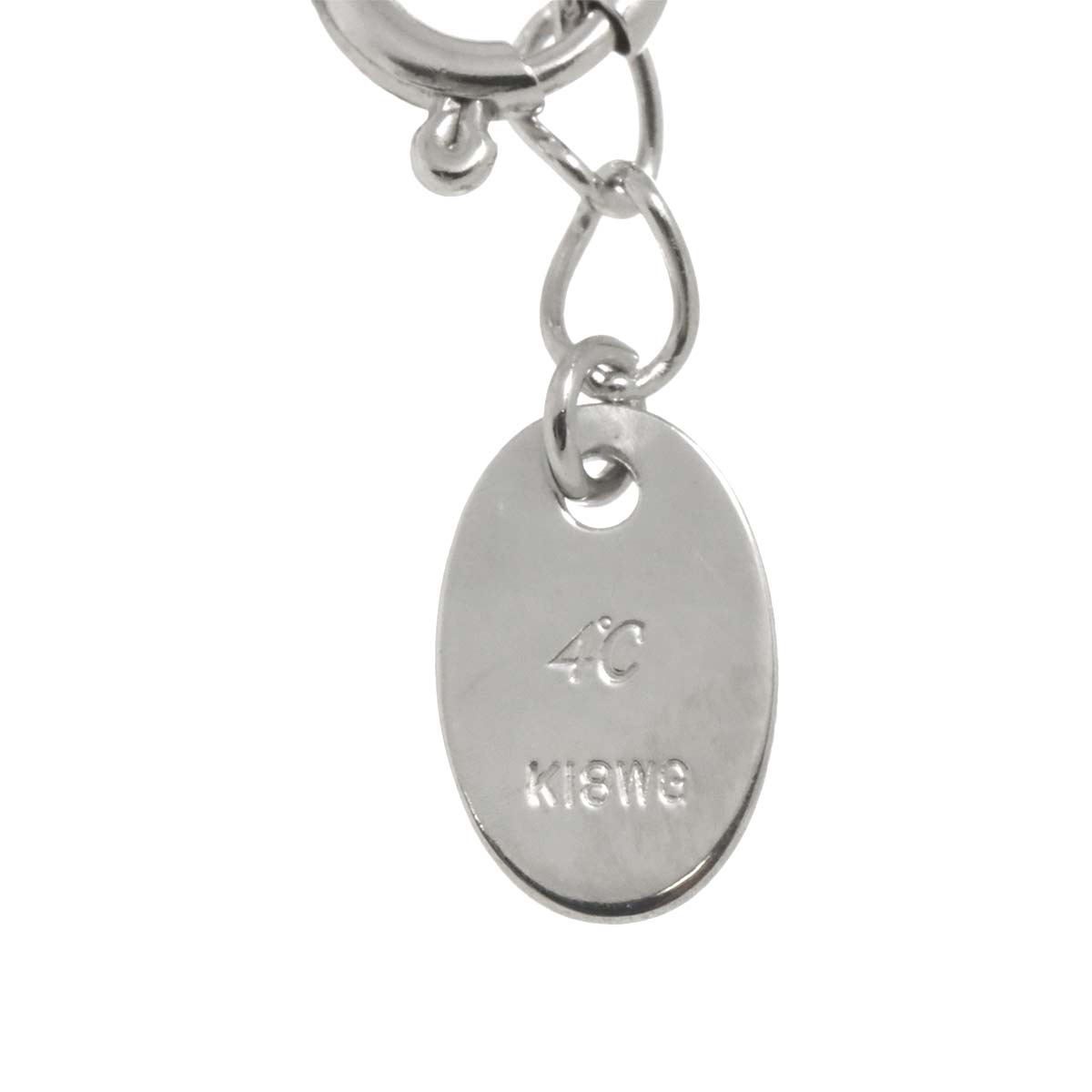 Diamond Necklace 18K White Gold 750