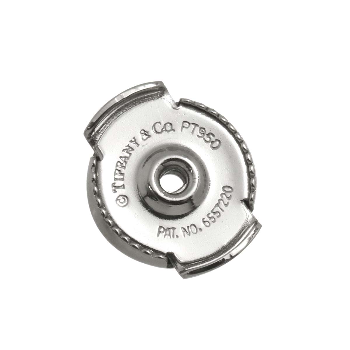 Sentimental Heart Diamond Earrings Pierced Pt