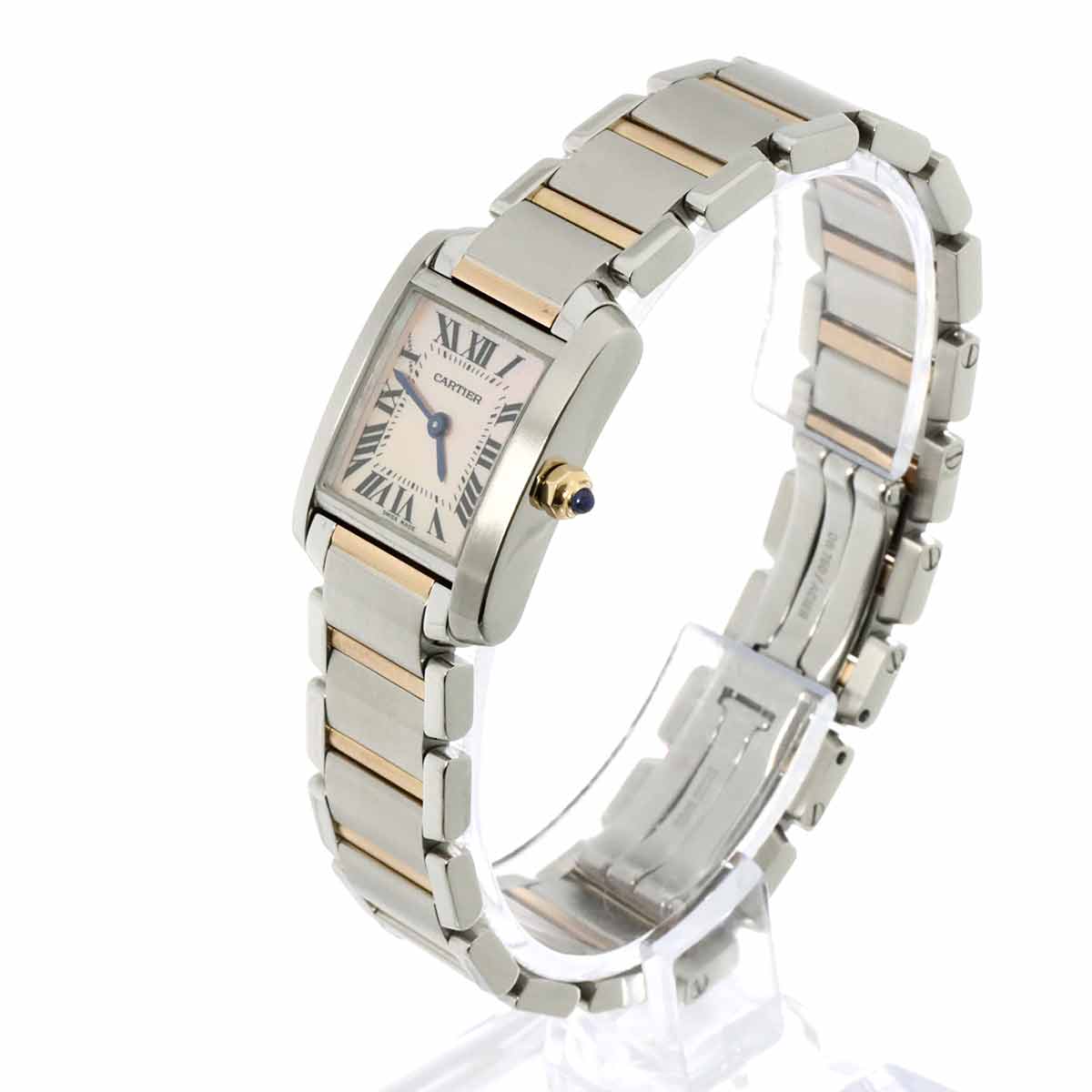 Tank Francaise SM W51027Q4 750 PG Quartz Pink Shell Dial