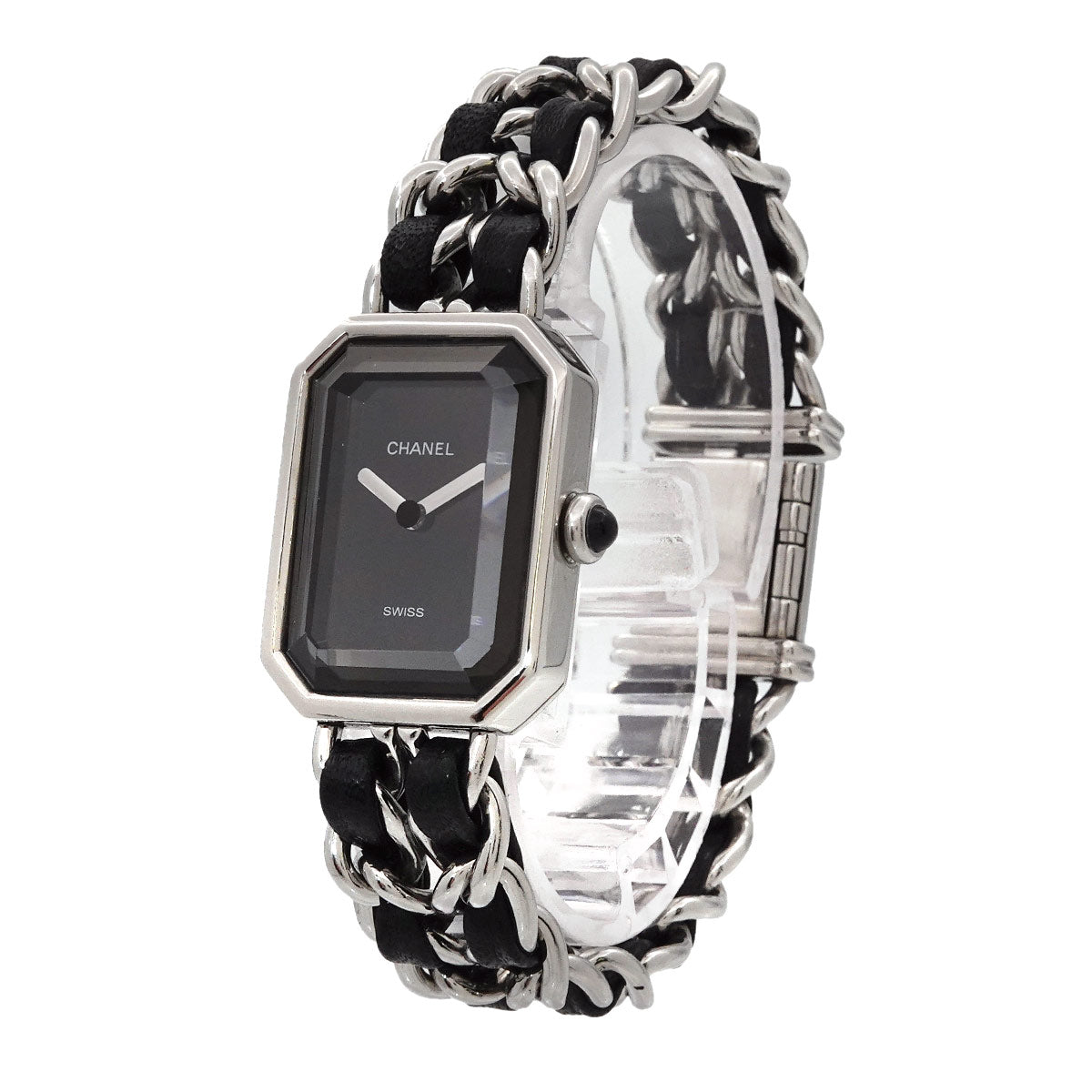 Premiere Size M H0451 Quartz Black Dial Ladies Watch