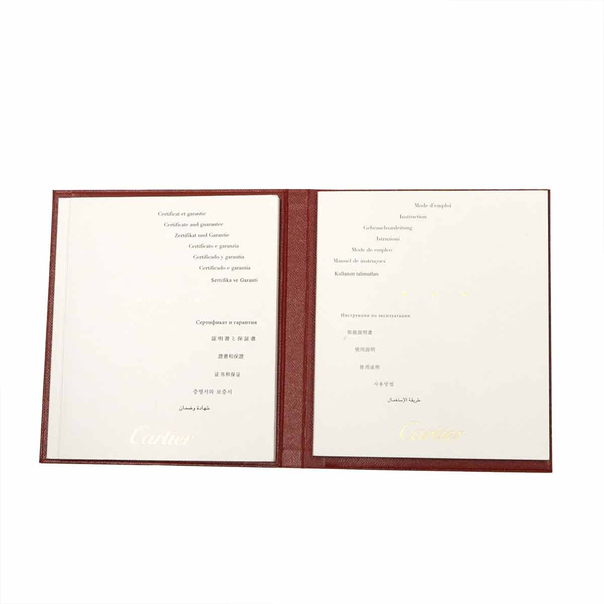 Caliber de cartier diver W7100055 Black Dial 750 PG Mens