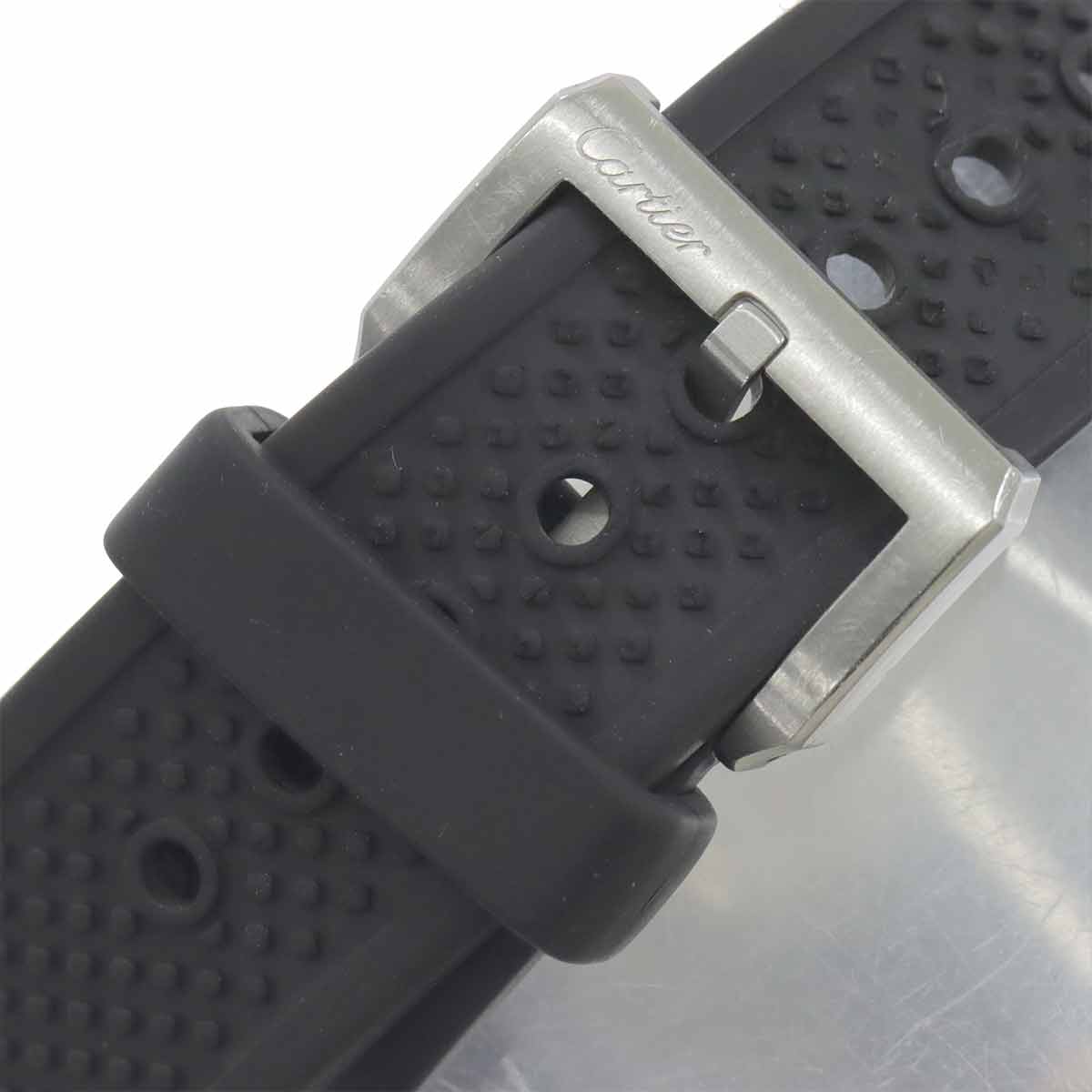 Caliber de cartier diver W7100055 Black Dial 750 PG Mens