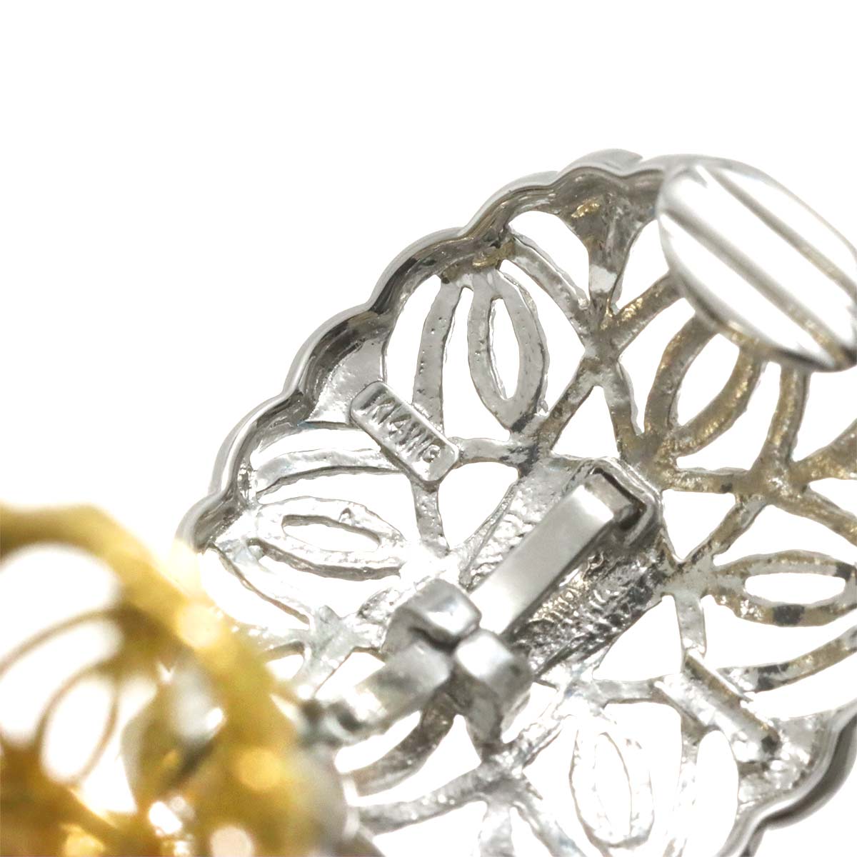 Earrings Clip-on 18K 14K K18 K14 YG WG 750 585