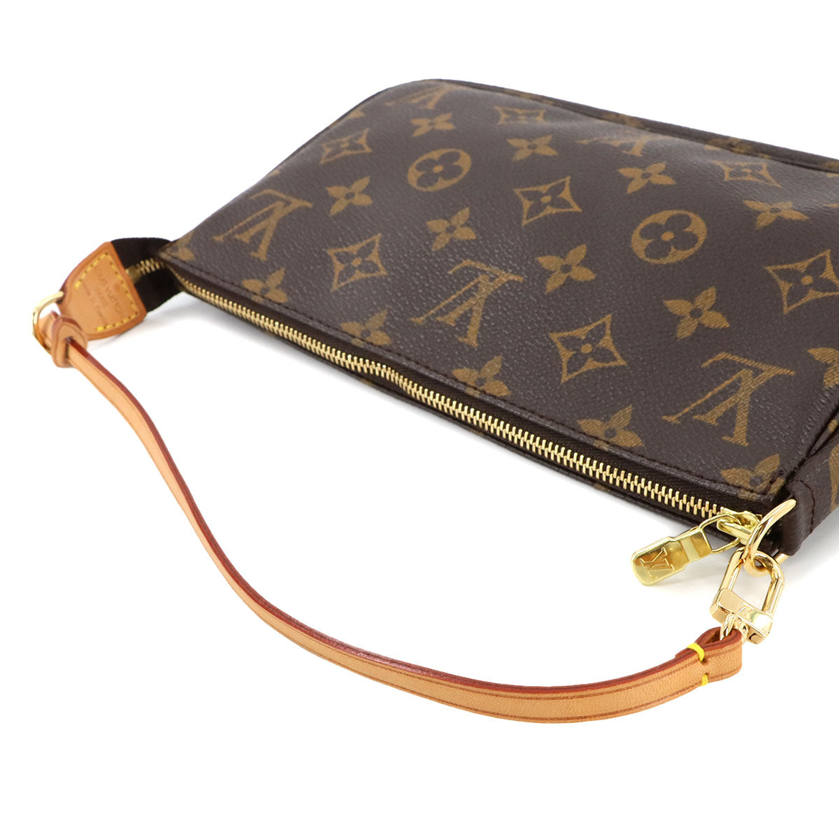 Monogram Pochette Accessoires Hand Bag Pouch Brown M51980