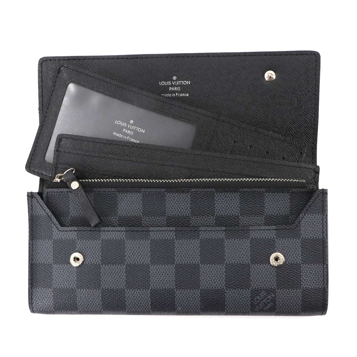 Damier Graphite Ron Modular Wallet Black N63084