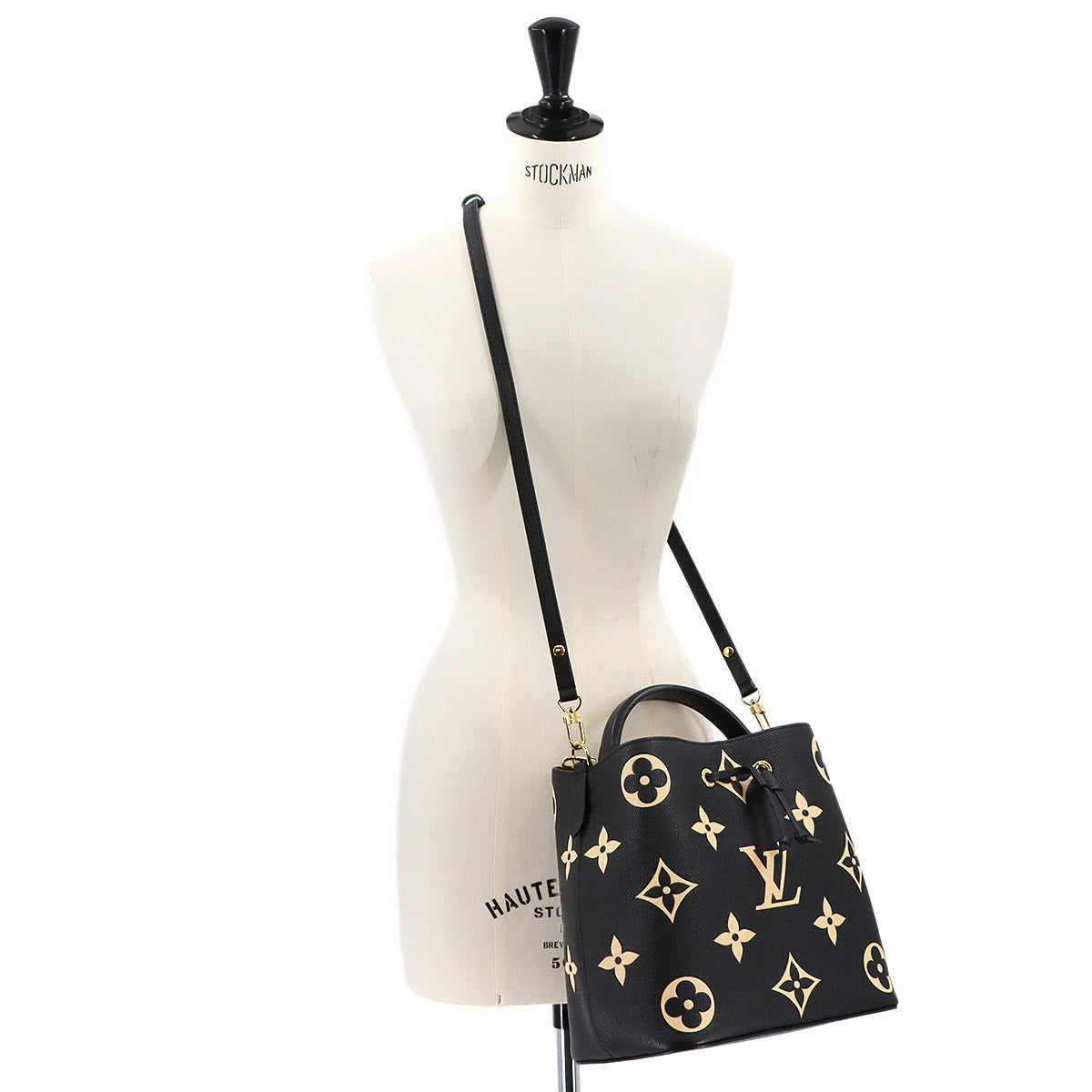 Monogram Empreinte Neonoe MM 2way Shoulder Bag Leather