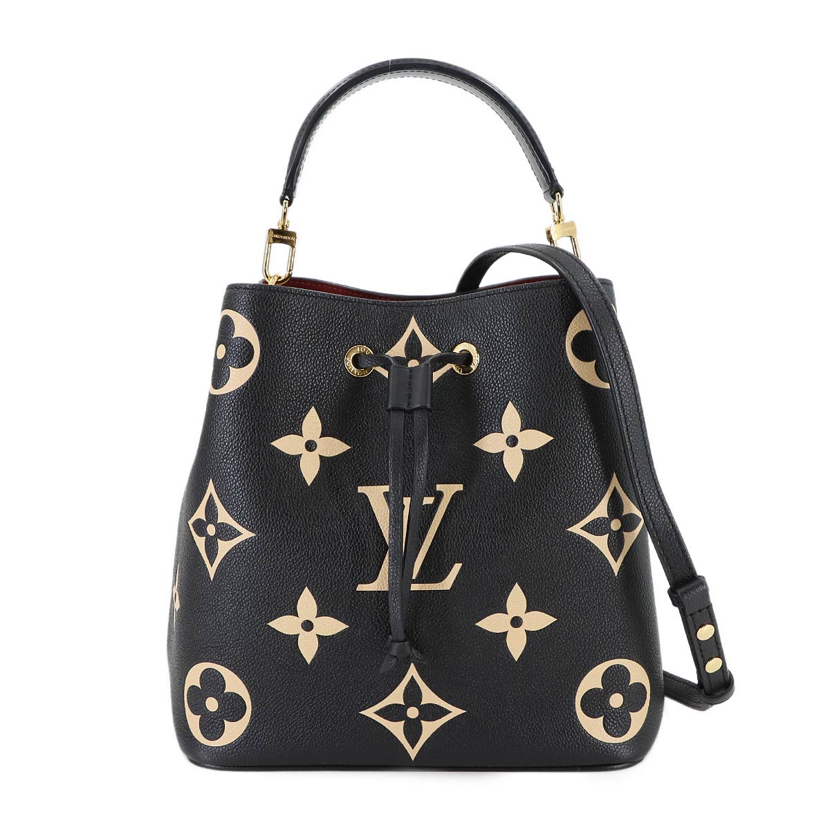 Monogram Empreinte Neonoe MM 2way Shoulder Bag Leather