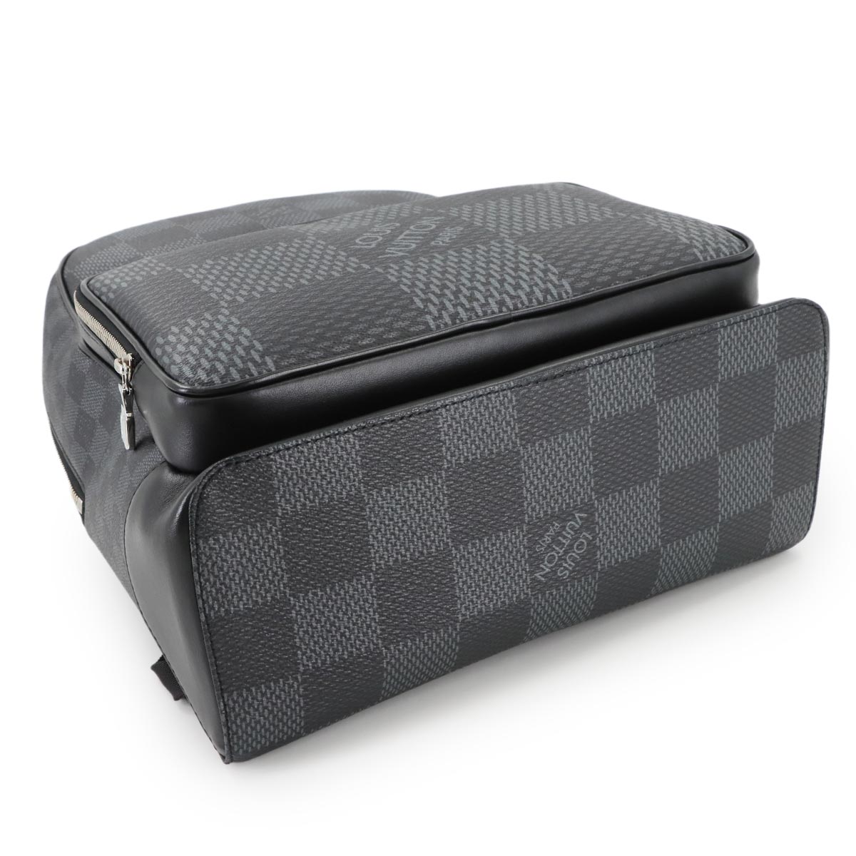 Damier Graphite 3D Campus Backpack Black Gray N50009