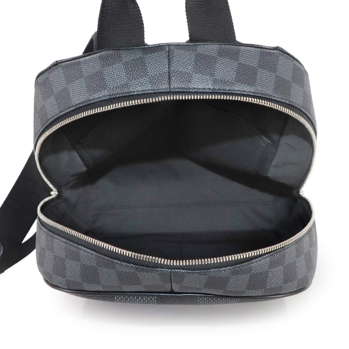 Damier Graphite 3D Campus Backpack Black Gray N50009