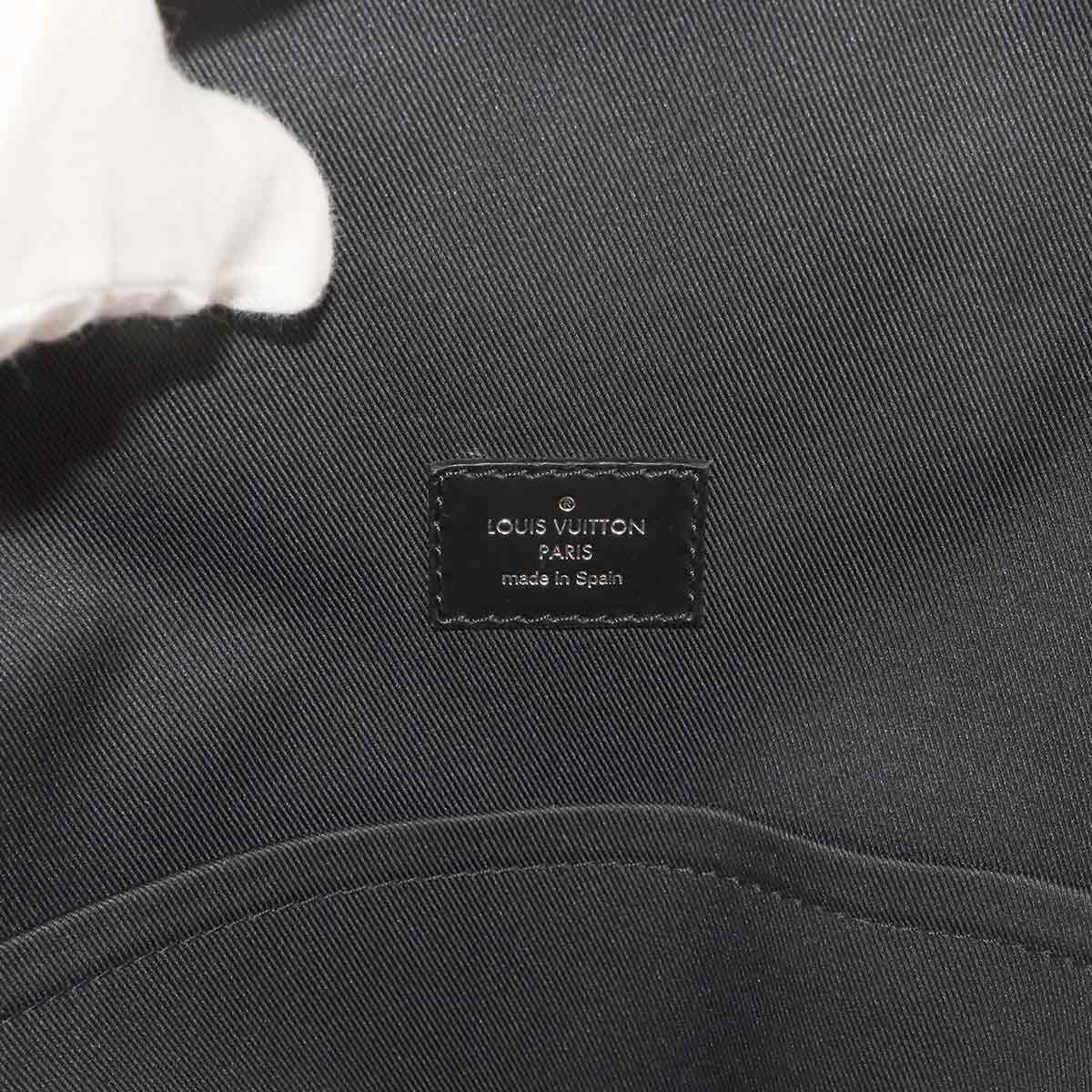 Damier Graphite 3D Campus Backpack Black Gray N50009